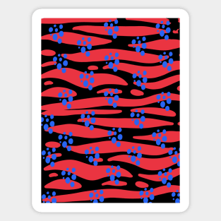 Bold Shapes Abstract Sticker